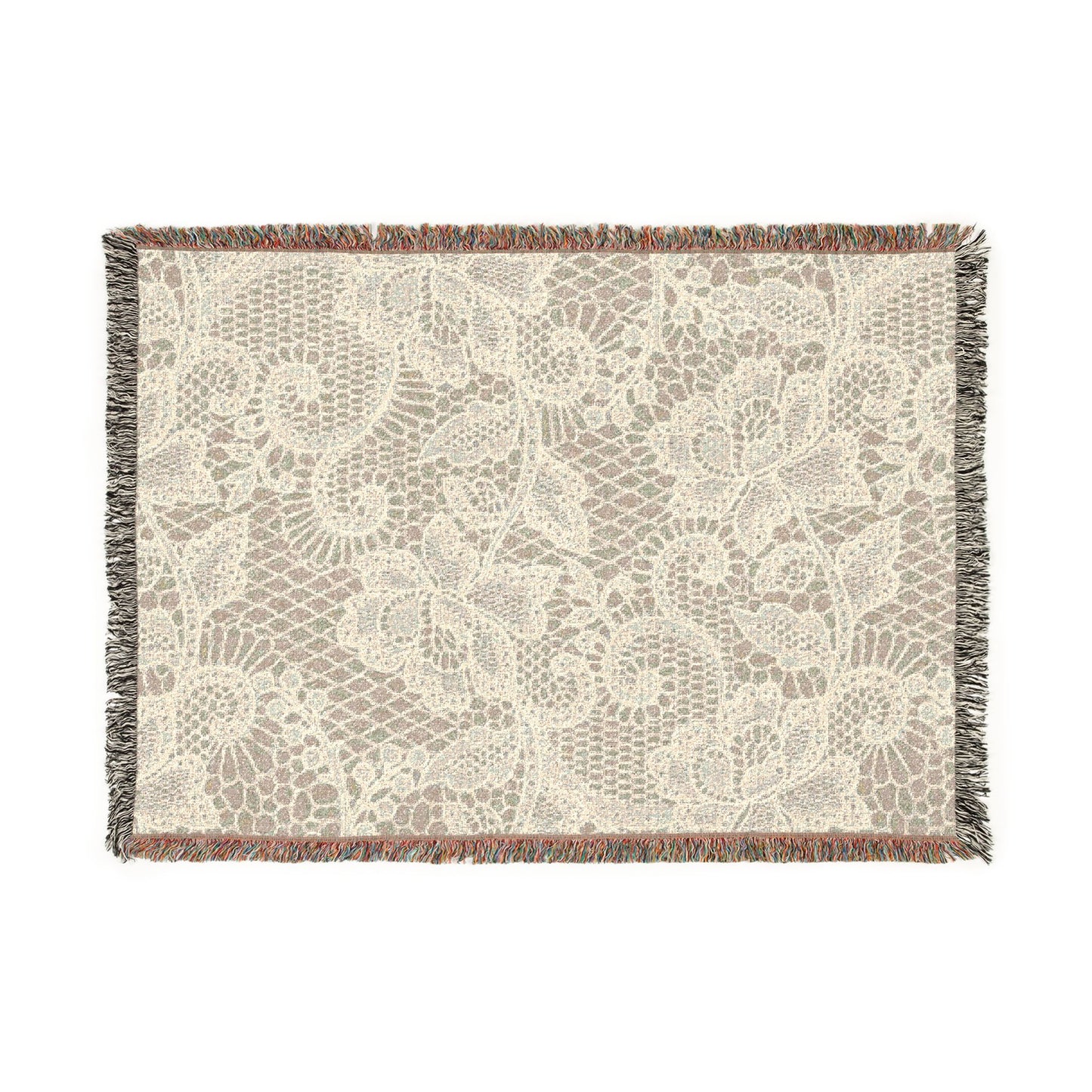 White Pixie Throw