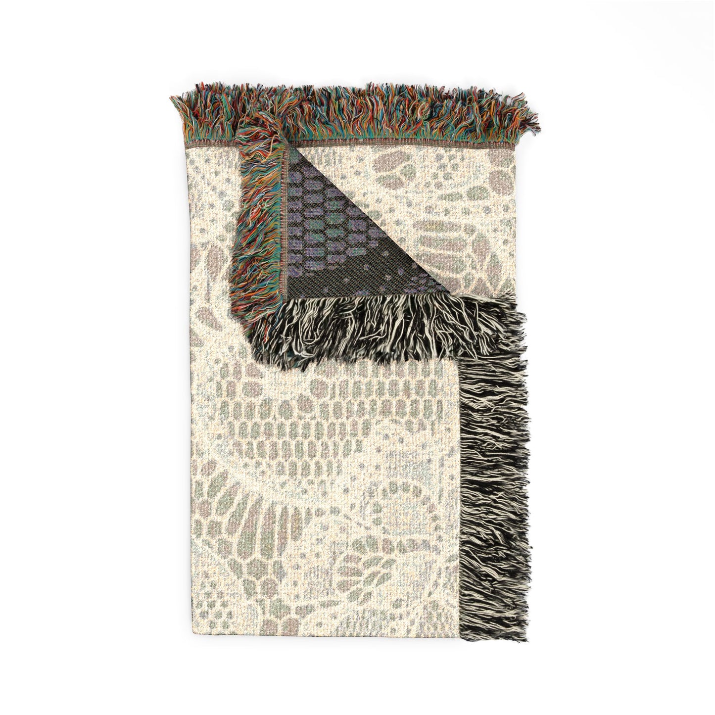 White Pixie Throw